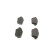 Brake Pad Set, disc brake BP1360 Bosch, Thumbnail 2