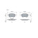 Brake Pad Set, disc brake BP1363 Bosch, Thumbnail 5