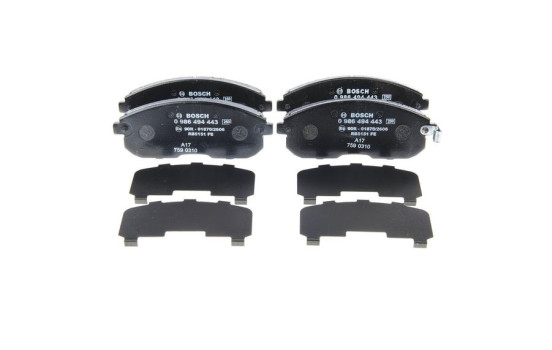 Brake Pad Set, disc brake BP1365 Bosch