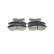 Brake Pad Set, disc brake BP1365 Bosch, Thumbnail 3