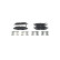 Brake Pad Set, disc brake BP1366 Bosch, Thumbnail 2