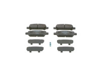 Brake Pad Set, disc brake BP1367 Bosch