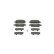 Brake Pad Set, disc brake BP1367 Bosch