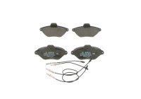 Brake Pad Set, disc brake BP137 Bosch