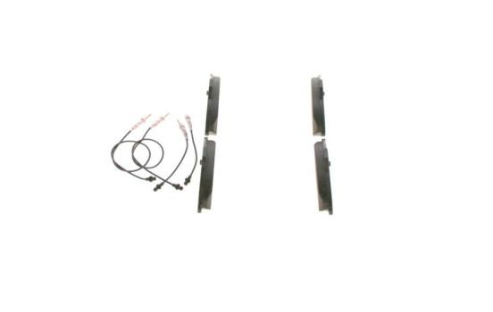 Brake Pad Set, disc brake BP137 Bosch, Image 2