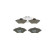 Brake Pad Set, disc brake BP137 Bosch, Thumbnail 3