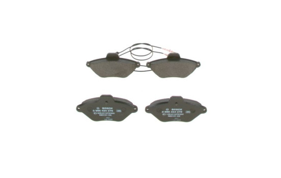 Brake Pad Set, disc brake BP137 Bosch, Image 3