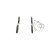 Brake Pad Set, disc brake BP137 Bosch, Thumbnail 4