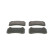 Brake Pad Set, disc brake BP1370 Bosch