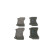 Brake Pad Set, disc brake BP1370 Bosch, Thumbnail 4
