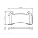 Brake Pad Set, disc brake BP1370 Bosch, Thumbnail 5