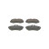 Brake Pad Set, disc brake BP1374 Bosch