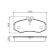 Brake Pad Set, disc brake BP1374 Bosch, Thumbnail 5