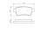 Brake Pad Set, disc brake BP1375 Bosch, Thumbnail 6