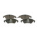 Brake Pad Set, disc brake BP1378 Bosch, Thumbnail 3