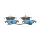 Brake Pad Set, disc brake BP1378 Bosch, Thumbnail 6