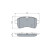 Brake Pad Set, disc brake BP1381 Bosch, Thumbnail 5