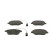 Brake Pad Set, disc brake BP1385 Bosch