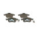 Brake Pad Set, disc brake BP1386 Bosch, Thumbnail 3