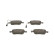 Brake Pad Set, disc brake BP1386 Bosch, Thumbnail 5