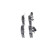Brake Pad Set, disc brake BP1386 Bosch, Thumbnail 7
