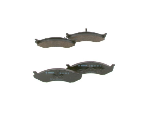 Brake Pad Set, disc brake BP139 Bosch, Image 3