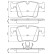 Brake Pad Set, disc brake BP1408 Bosch, Thumbnail 6