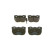Brake Pad Set, disc brake BP141 Bosch, Thumbnail 3