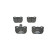 Brake Pad Set, disc brake BP141 Bosch, Thumbnail 5