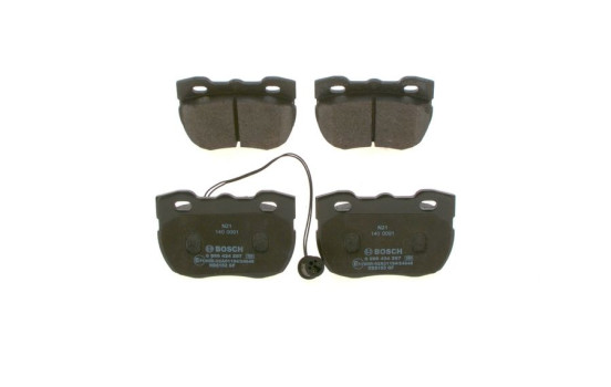 Brake Pad Set, disc brake BP141 Bosch, Image 6