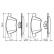 Brake Pad Set, disc brake BP1413 Bosch, Thumbnail 6