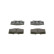 Brake Pad Set, disc brake BP1416 Bosch, Thumbnail 3