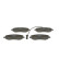 Brake Pad Set, disc brake BP1418 Bosch, Thumbnail 6