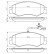 Brake Pad Set, disc brake BP1418 Bosch, Thumbnail 8
