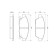 Brake Pad Set, disc brake BP142 Bosch