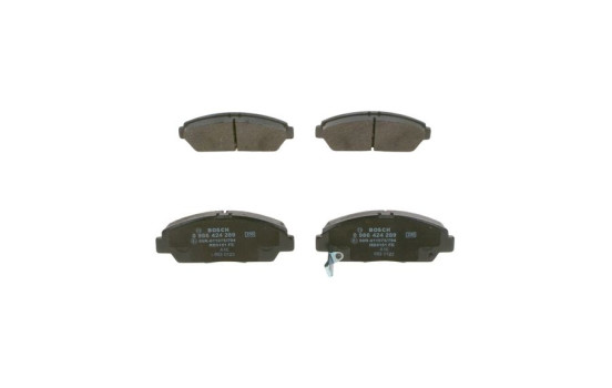 Brake Pad Set, disc brake BP142 Bosch, Image 2