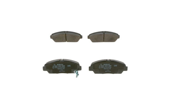 Brake Pad Set, disc brake BP142 Bosch, Image 4