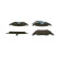 Brake Pad Set, disc brake BP1424 Bosch, Thumbnail 3