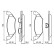 Brake Pad Set, disc brake BP1424 Bosch, Thumbnail 5