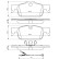 Brake Pad Set, disc brake BP1448 Bosch, Thumbnail 6