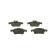 Brake Pad Set, disc brake BP1449 Bosch