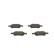 Brake Pad Set, disc brake BP1449 Bosch, Thumbnail 5