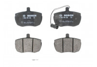 Brake Pad Set, disc brake BP1456 Bosch