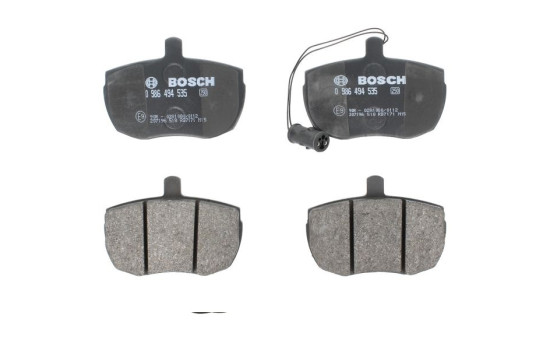 Brake Pad Set, disc brake BP1456 Bosch