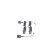 Brake Pad Set, disc brake BP1457 Bosch, Thumbnail 7