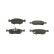 Brake Pad Set, disc brake BP1458 Bosch