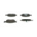 Brake Pad Set, disc brake BP1458 Bosch, Thumbnail 3