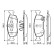 Brake Pad Set, disc brake BP1458 Bosch, Thumbnail 5