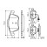 Brake Pad Set, disc brake BP1459 Bosch, Thumbnail 7