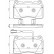 Brake Pad Set, disc brake BP1460 Bosch, Thumbnail 8